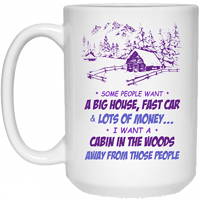 15 oz. White Mug