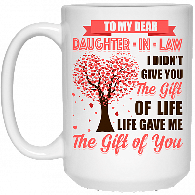 15 oz. White Mug