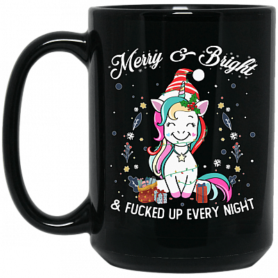 15 oz. Black Mug