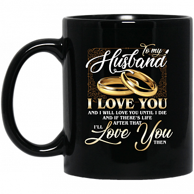 11 oz. Black Mug