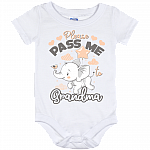 Please Pass Me To Grandma Baby Onesie - Baby Infant Bodysuit