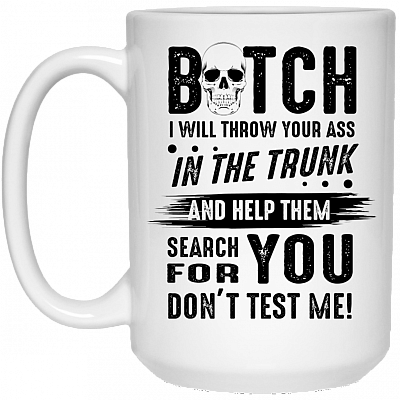 15 oz. White Mug