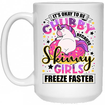 15 oz. White Mug
