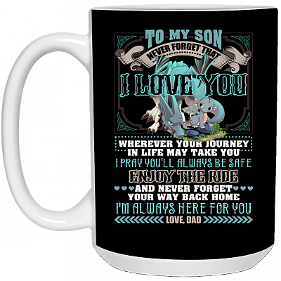 15 oz. White Mug