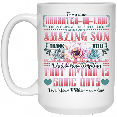 15 oz. White Mug