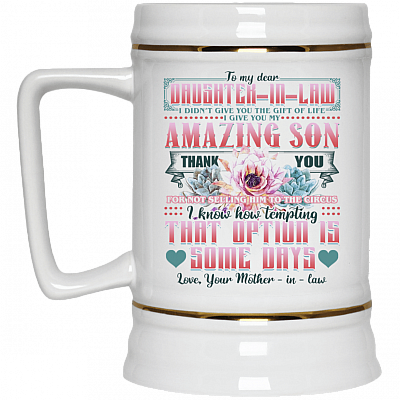 22 oz. Beer Stein