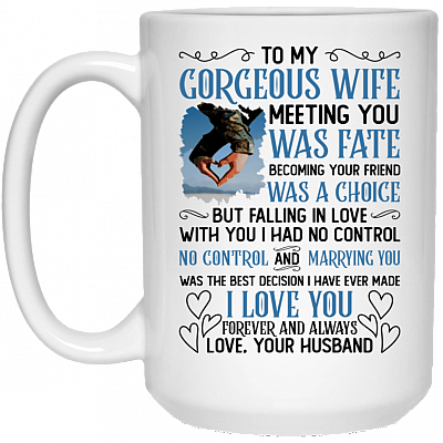 15 oz. White Mug