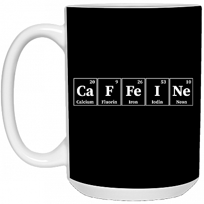 15 oz. White Mug