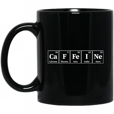 11 oz. Black Mug