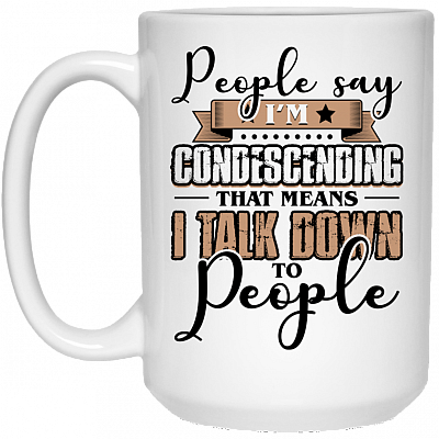 15 oz. White Mug