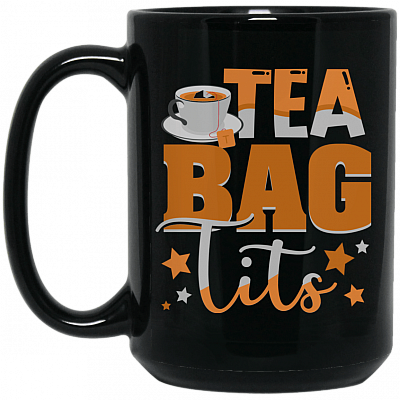 15 oz. Black Mug
