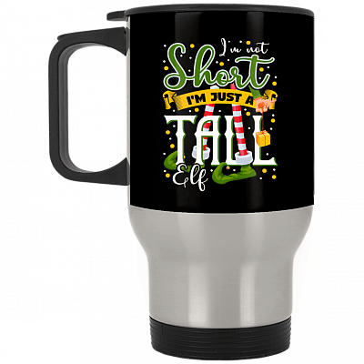 14 oz. Silver Travel Mug