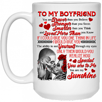 15 oz. White Mug