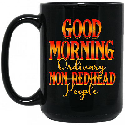 15 oz. Black Mug