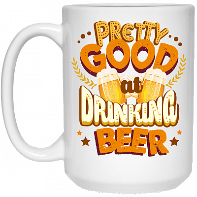 15 oz. White Mug
