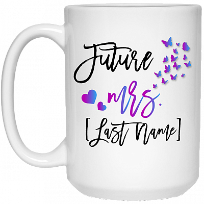 15 oz. White Mug