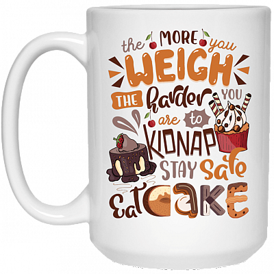 15 oz. White Mug