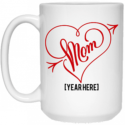 15 oz. White Mug