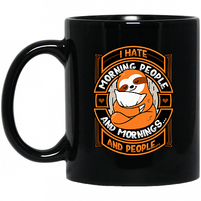 11 oz. Black Mug