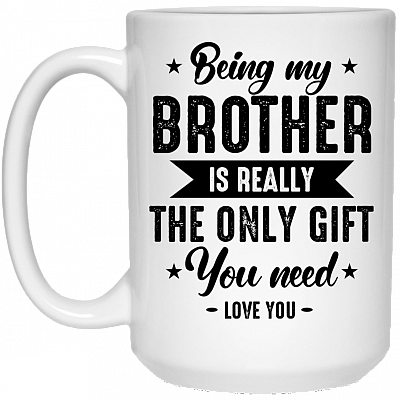 15 oz. White Mug