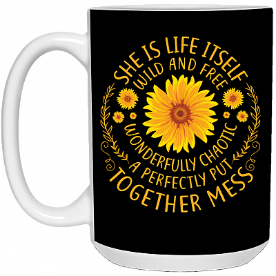 15 oz. White Mug