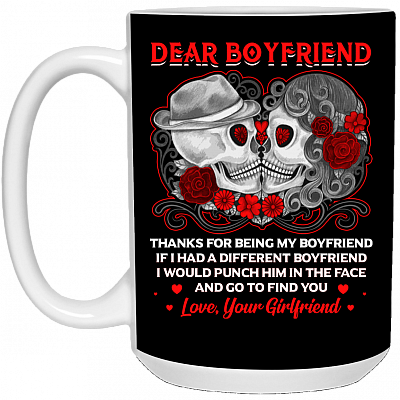 15 oz. White Mug