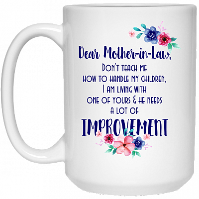 15 oz. White Mug