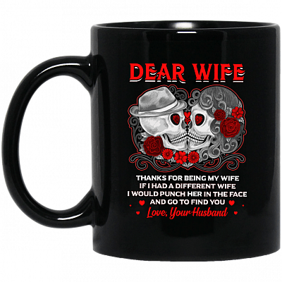 11 oz. Black Mug