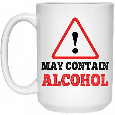 15 oz. White Mug
