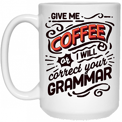 15 oz. White Mug