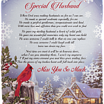 In Loving Memory Of A Very Special Husband Fleece Blanket - Premium Sherpa Blanket - Woven Blanket