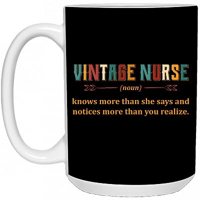 15 oz. White Mug