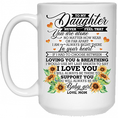 15 oz. White Mug