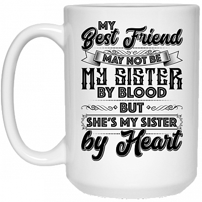 15 oz. White Mug