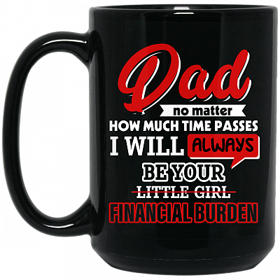 15 oz. Black Mug