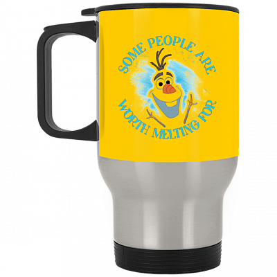 14 oz. Silver Travel Mug