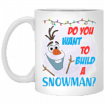 Funny Do You Want To Build A Snowman Ceramic Mugs and Beer Stein
