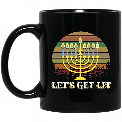 11 oz. Black Mug