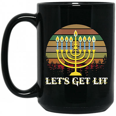 15 oz. Black Mug