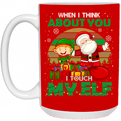 15 oz. White Mug