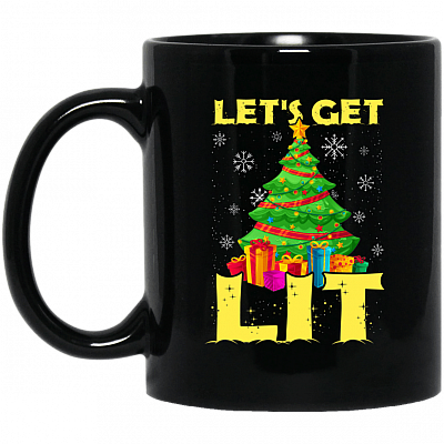 11 oz. Black Mug