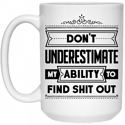 15 oz. White Mug