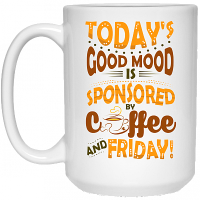 15 oz. White Mug