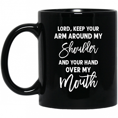 11 oz. Black Mug