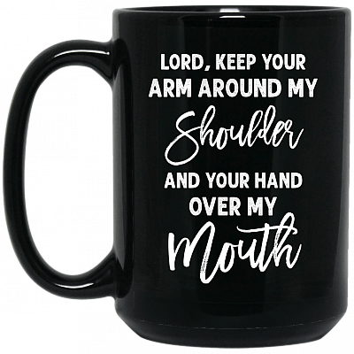 15 oz. Black Mug