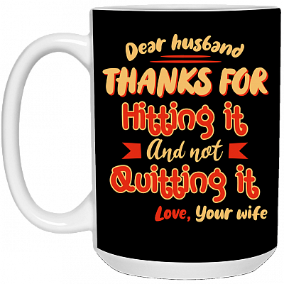15 oz. White Mug