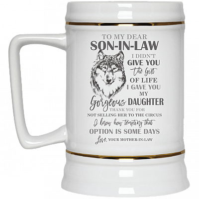 22 oz. Beer Stein
