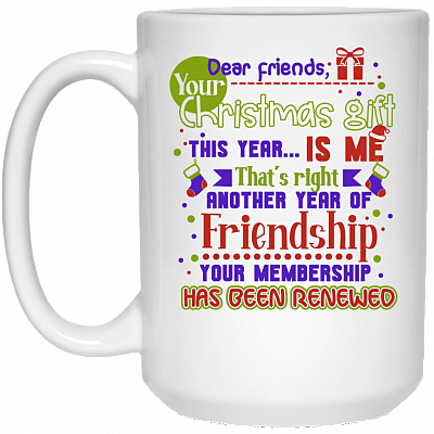 15 oz. White Mug