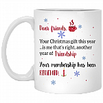 Dear Friends Your Christmas Gift This Year Is Me Ceramic Coffee Mug - Beer Stein - Water Bottle