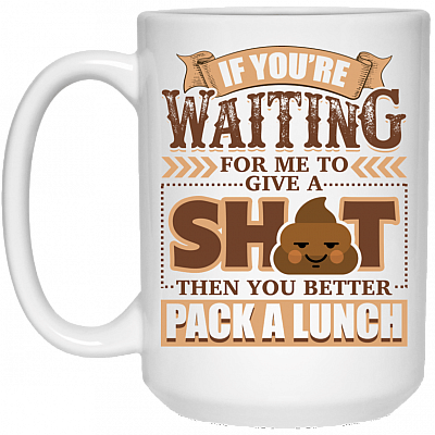 15 oz. White Mug